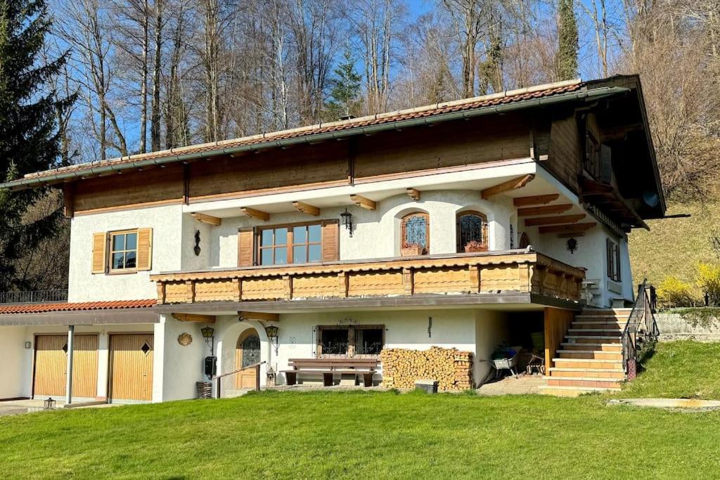Romantisches Alpenchalet - Mit Sauna Und Kamin - Ruhig Und Zentral Bad Tölz Εξωτερικό φωτογραφία