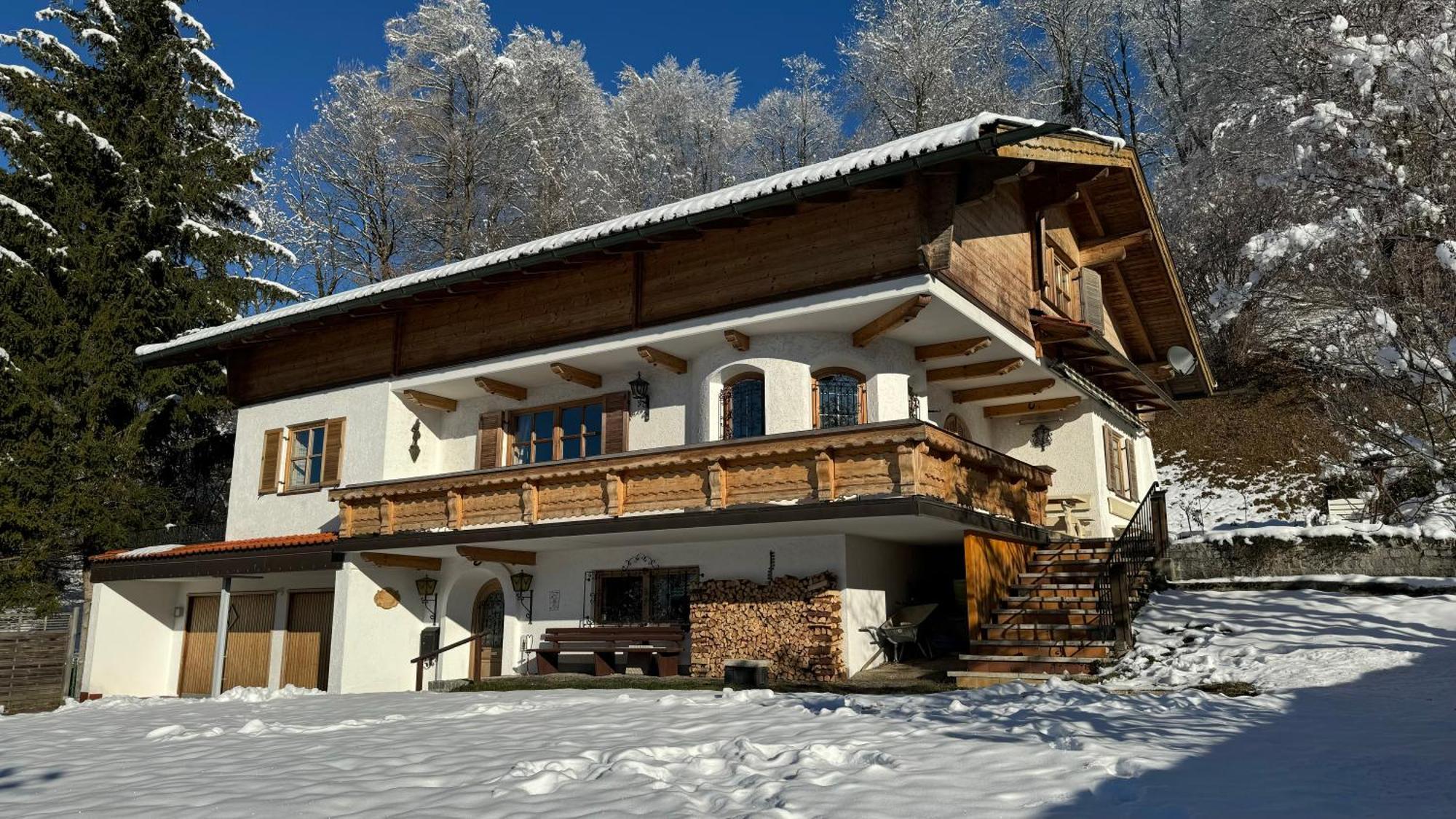 Romantisches Alpenchalet - Mit Sauna Und Kamin - Ruhig Und Zentral Bad Tölz Εξωτερικό φωτογραφία